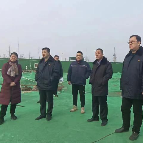 副总经理崔睿督导在建工地节前隐患排查工作