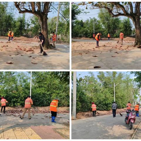 整洁环境· 有你有我 ﻿新村村开展爱国卫生运动大扫除活动