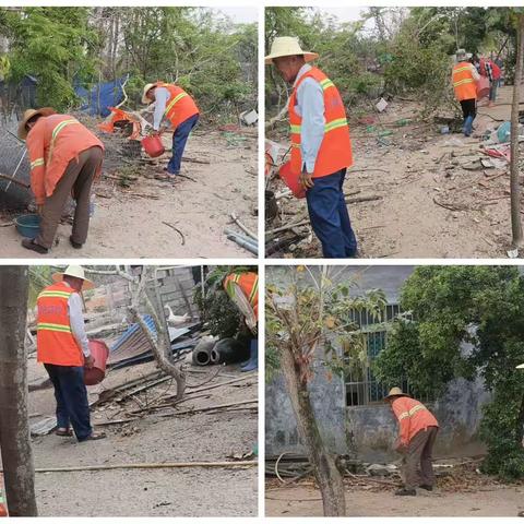 整洁环境· 有你有我 ﻿新村村开展爱国卫生运动大扫除活动