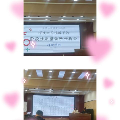 分析质量找差距 明确方向促提升 ——凤凰岭中心小学科学、道德与法治学科阶段性质量调研分析会