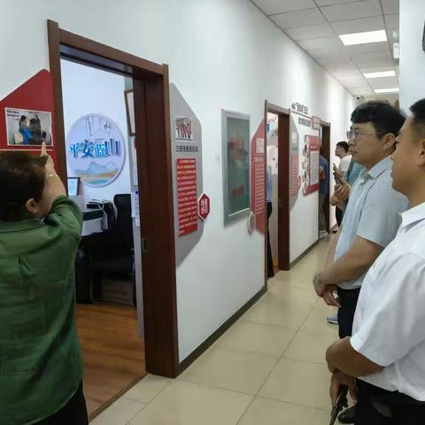 大东区东站街道蓝山社区接待江苏省盐城市“三零工作”调研工作组 展