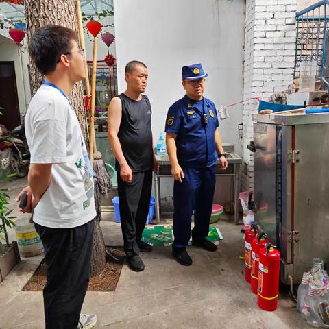 扶风大队对辖区醇基燃料使用场所开展消防安全复查
