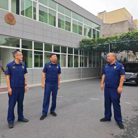 支队党委委员、副支队长苟博一行到扶风大队开展重大活动消防安保督导帮扶工作