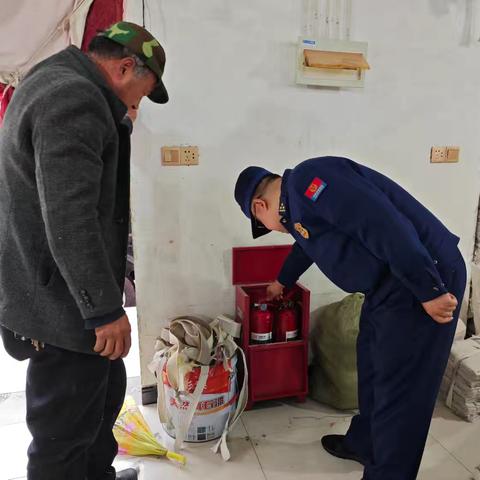 扶风消防对辖区劳动密集小场所开展消防安全检查