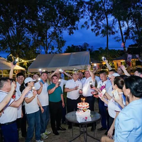 莞吴会成功举办庆祝父亲节暨六月份宗亲生日会 篝火晚会共叙亲情