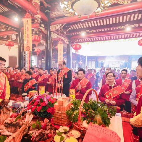 泉州吴氏合族大宗祠举行2026年春祭大典 海内外千余宗亲共缅先祖