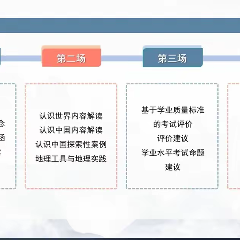 《义务教育课程方案和课程标准(2022年版)》深度解读与教学能力提升全员培训——海口九中地理科组