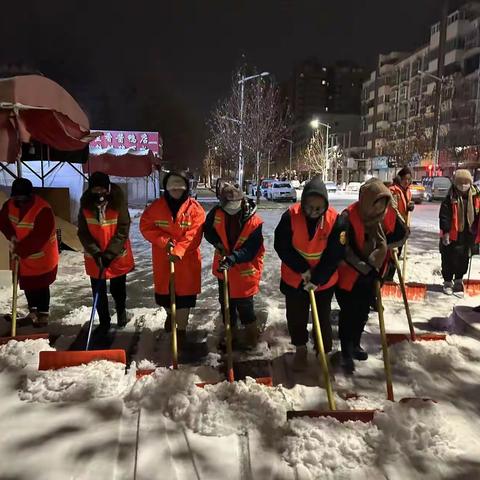 【华龙环卫】雪情为令，责任扛肩——华龙环卫全力做好清雪除冰工作