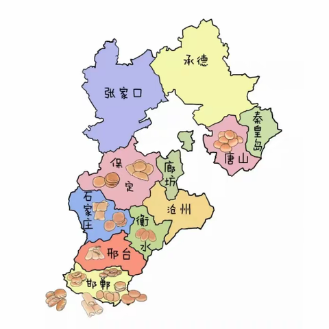 你知道“冀”字头的车牌都是哪个地区的吗？河北车牌号字母排序地图