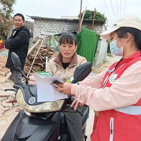 三家镇网格员开展“反走私”宣传工作