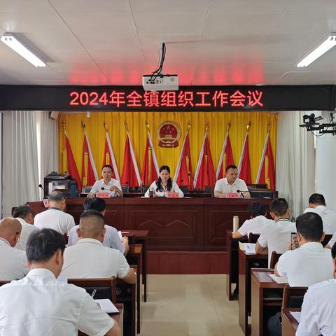 尖峰镇召开2024年组织工作会议