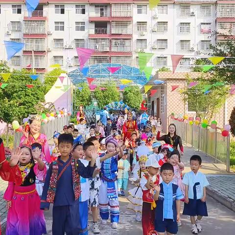 民族团结一家亲·同心筑梦庆六一 ——95133部队幼儿园庆六一活动