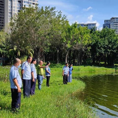 吉阳区丹州社区常态化开展防溺水巡查教育活动