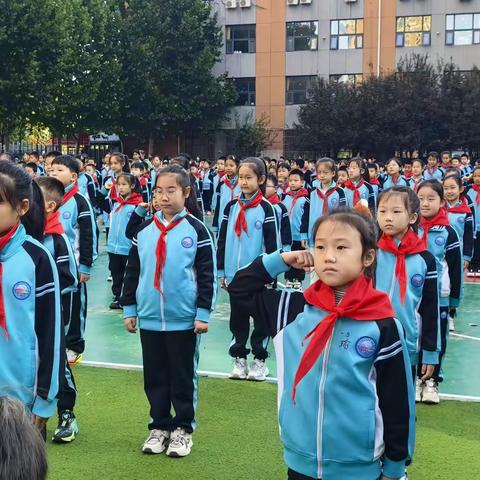 强国复兴有我 争当新时代好少年 ----石家庄市新华区赵二街学校新队员入队仪式