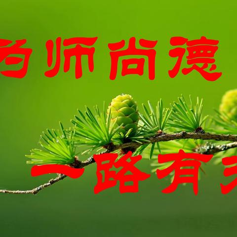 师心尚德    一路阳光