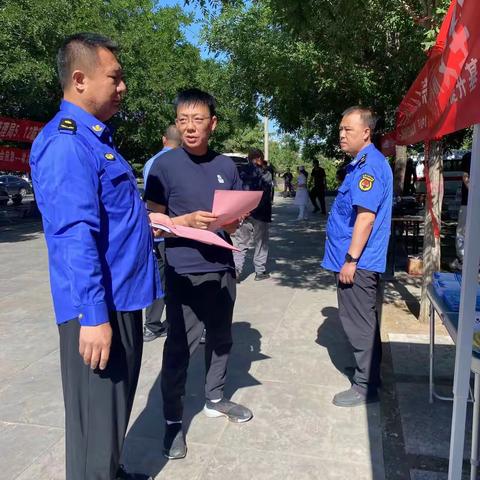 平山县城管局积极开展2024年“5.12防灾减灾日”宣传活动