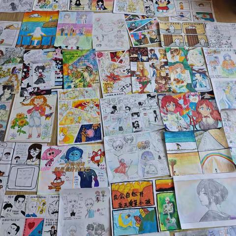 滨州市第一中学第四届心理漫画大赛优秀作品展示