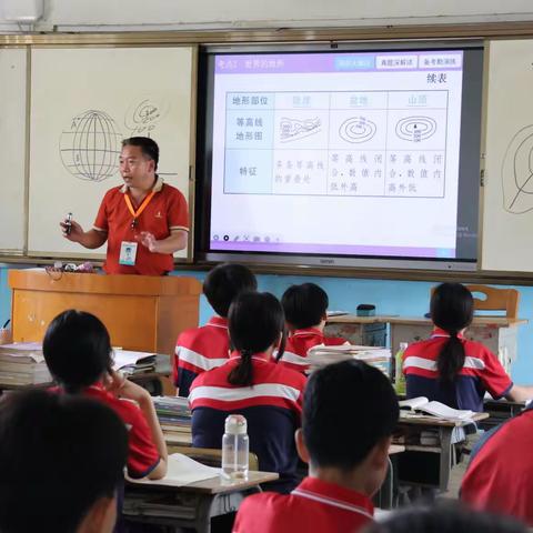 推进校际教研交流  助力地理中考备考——2024年春季学期来宾市兴宾区初中地理学科中心组成员到迁江中学开展教研活动