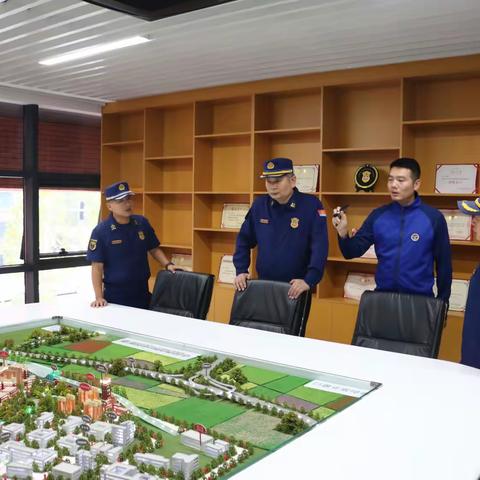 总队督导组深入沣西新城大队创新港消防救援站开展国庆假期督导检查工作