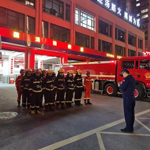 支队队务督察科深入创新港消防救援站开展督导检查工作