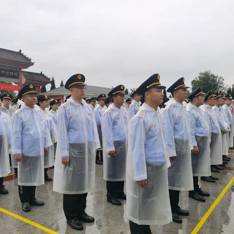 市场监管局积级组织干部职工参加烈士纪念日公祭活动