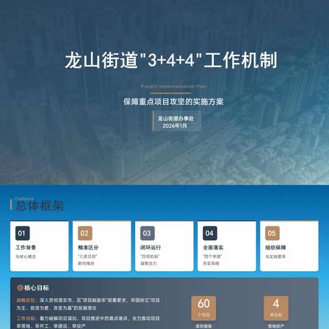 龙山街道2026年经济工作思路解读①——建立“3+4+4”工作机制 保障重点项目攻坚