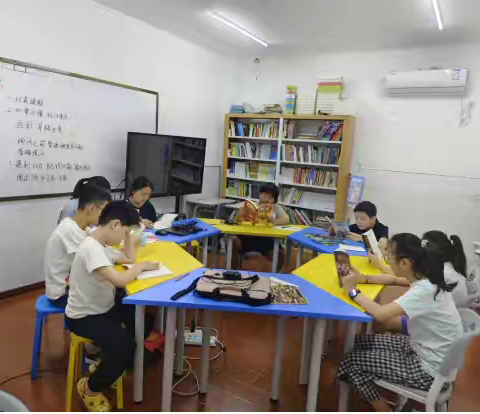 段庄街道矿东社区开展“七彩假日 快乐阅读”全民阅读活动