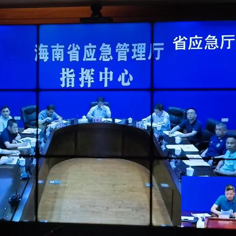 海口市设分会场参加全省森林防灭火工作视频调度会议