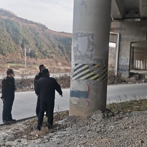 省高速路政总队第三考核组莅临徽县大队开展2022年度年终考核工作