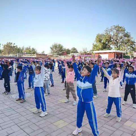 阳光大课间,活力满校园--北沃头小学大课间操活动