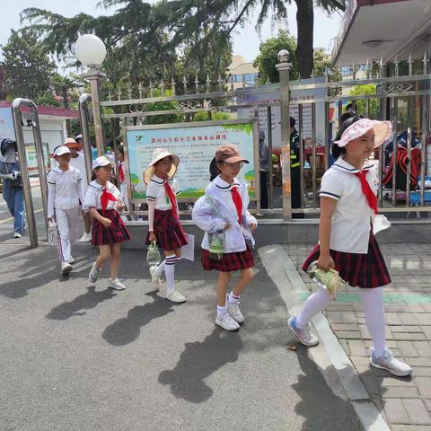 灵动美少年   桃李香满园 漯河市实验小学劳动基地采摘活动