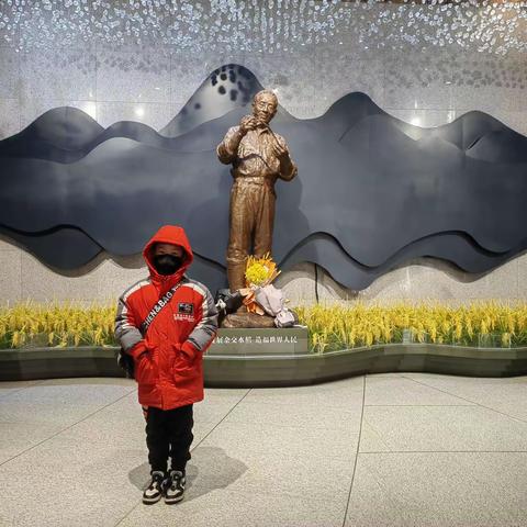 参观袁隆平爷爷水稻博物馆