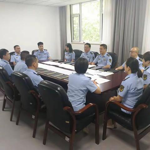 执法五大队党支部开展迎“七一”主题党日活动