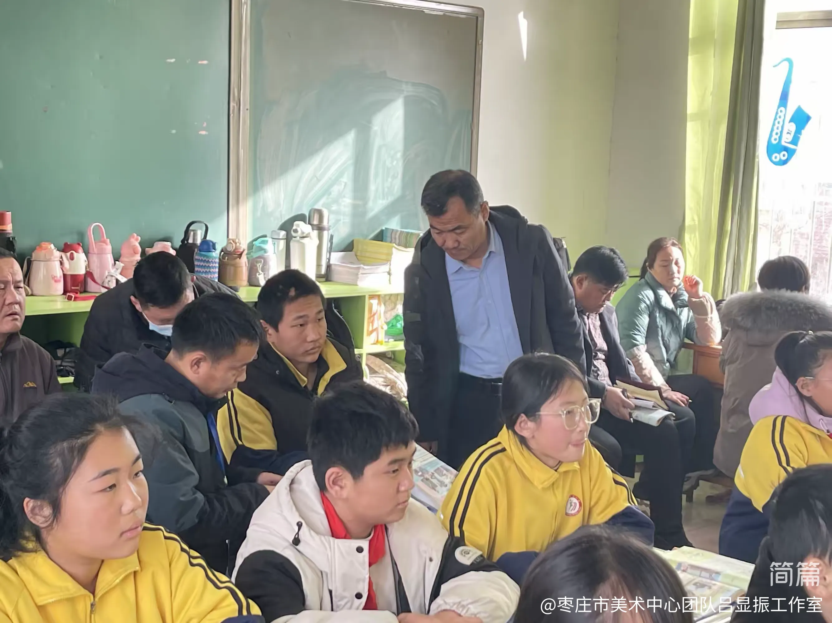 简篇-同课异构竞绽放 冬学冬研促提升——界河镇学区小学同课异构教研活动侧记