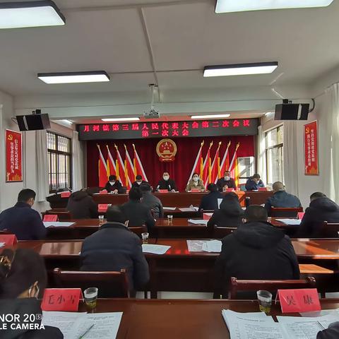 月河镇第三届人民代表大会第二次会议胜利召开