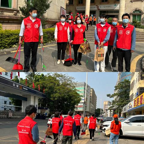 奔赴2024！ 龙华区农贸市场行业协会食药志愿者“繁花”绽放