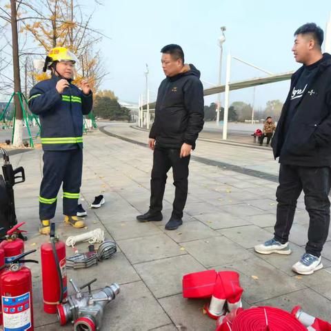 以练为战强技能 筑牢防线保安全 世园发展公司消防技能比武集中实训纪实