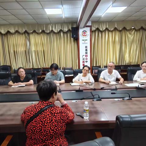 【琼山基层治理】琼山区人大常委会副主任李菁在国兴街道下沉接访 用心用情为民解忧