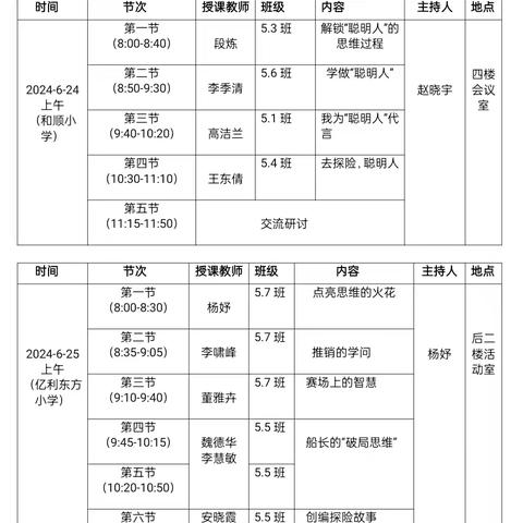 同课异构展风采，名师引领促成长——语文大单元观摩研讨暨名师工作室课例研究活动