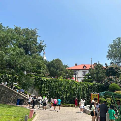 六月走园——烟台山