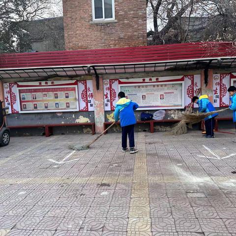 巩卫在行动——开高附小卫生大清扫活动