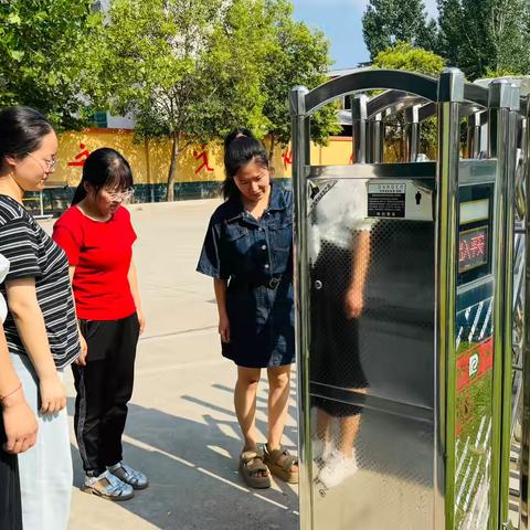 西网幼儿园开展暑假前安全排查活动