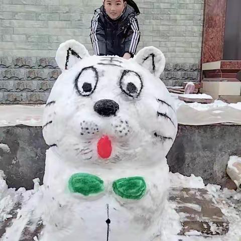 生龙活虎迎冬雪，妙手彩绘畅开怀！ 龙泉小学五三班 瑞雪篇