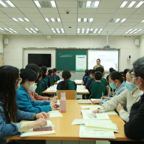 单元整体展风采 阅读研讨齐奋发 ——郑州经开区外国语小学教育集团开展语文联合教研