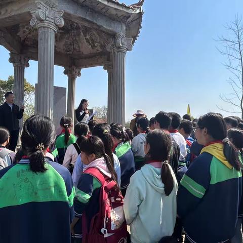 赓续英烈志 ‍传承正当时 ‍-药王庙小学清明节扫墓活动-