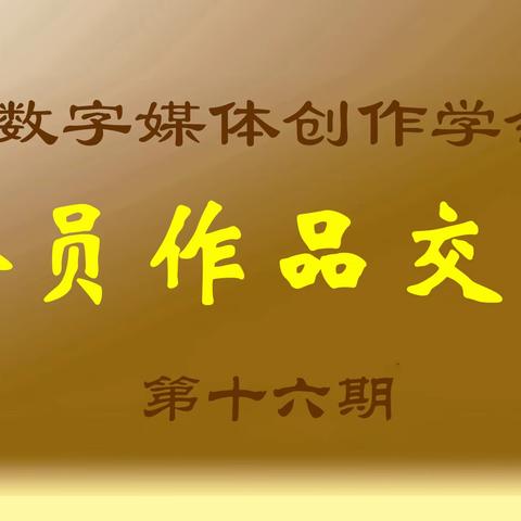 作品交流第十六期