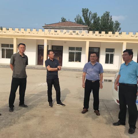 定陶区孟海镇：定陶区委组织部副部长程智勇调研孟海镇“万村共富”项目