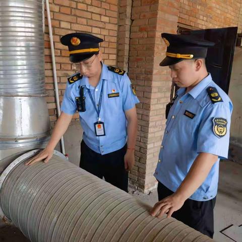 【生态环境新城分局】昼控臭氧 夜防氮氧  生态环境新城分局积极开展大气污染专项检查