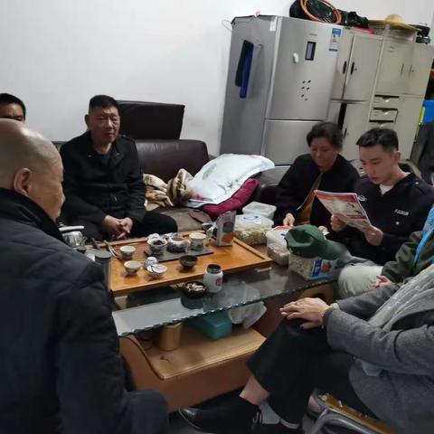 〖曙光社区〗夯实平安三率成果，警民座谈心连心