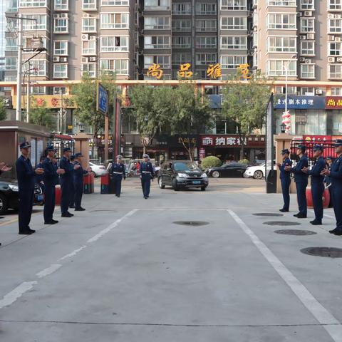 未央路消防救援站喜迎第六批新消防员下队